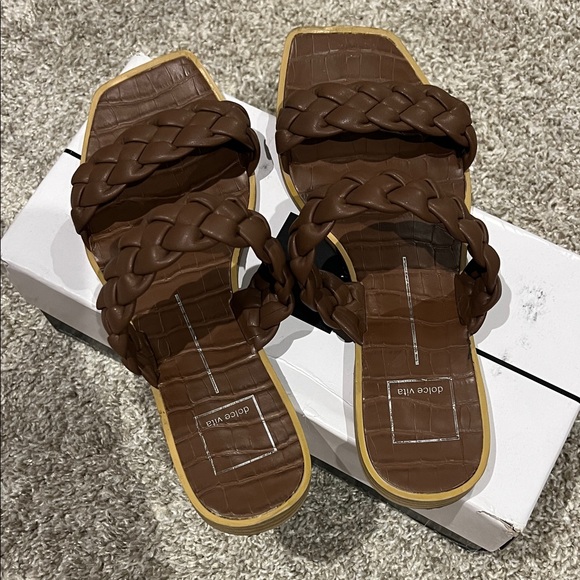 Dolce Vita Indy Braided Sandals - Picture 1 of 4